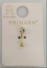 Picture of Primark Recalls Nose Piercing and Body Bars Due to High Levels of Nickel; Risk of Skin Irritation