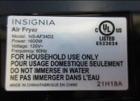 Picture of Best Buy Recalls InsigniaÂ® Air Fryers and Air Fryer Ovens Due to Fire, Burn and Laceration Hazards