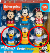 Picture of Fisher-Price Recalls Little People Mickey and Friends Figures Due to Choking Hazard